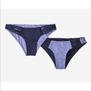 Patagonia reversible Seaglass bay bikini bottoms